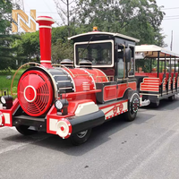 Train touristique électrique sans rails Nova Rides, train sans rails pour les fêtes foraines, train sans rails pour enfants