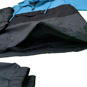 Último diseño Chándal cortavientos para hombre con logotipo personalizado Nuevo diseño para entrenamiento Nueva llegada 2025 Logotipo personalizado - Product Image 6