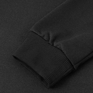 Sweat-shirt décontracté à col rond pour hommes, couleur unie, tissu d'hiver, motif imprimé à l'extérieur, taille XL, sérigraphie en soie teinte unie - Product Image 3