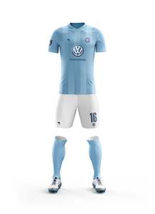 Design Your Own Set of Cheap Non-Fading Blank Team Soccer Uniforms Custom Soccer Jersey Wear - Product Image 2