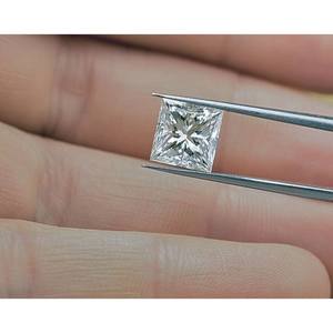 Diamante cultivado en laboratorio de princesa blanca de 4,25mm suelto para anillo, Diamante cultivado en laboratorio suelto para fabricación de joyas, anillo de aniversario de diamantes CVD - Product Image 4