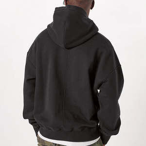 Prix usine sweats à capuche en coton 460 GSM sweats lourds en gros doux confortables sweats chauds - Product Image 3