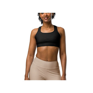 Set reggiseno sportivo Ike-Conic da donna leggero Top corto a fascia imbottito abbigliamento sportivo per Yoga con stampa attiva fodera in Spandex - Product Image 2