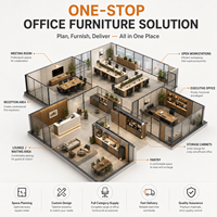 Solution de bureau tout-en-un OEM ODM pour mobilier de bureau, adapté aux salles de direction, salles de conférence, réceptions et cantines
