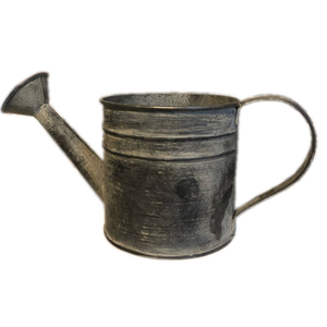 Regadera de metal galvanizada con mango de latón y cuerda Regadera de hierro de metal para flores y plantas para Decoración - Product Image 5