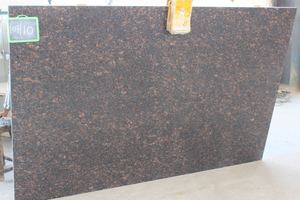 Dalle de granit brun tan Design moderne poli avec une finition de surface élégante Forme de pierre large - Product Image 5