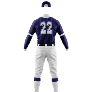 Uniforme de baseball imprimé de haute qualité en gros prix bon marché 100% polyester respirant séchage rapide Service OEM personnalisé - Product Image 2