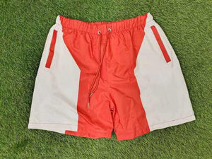 Conjunto corto de nailon cortavientos personalizado de alta calidad OEM para hombre, chándal de entrenamiento impermeable transpirable de ajuste relajado, traje para correr - Product Image 6