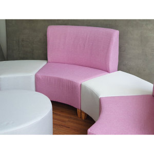 Sofá Lounge Tapizado Comercial con Diseño de Patchwork GSD68068 - Product Image 6