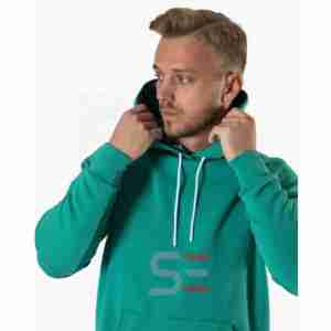 Venta al por mayor de alta calidad de los hombres de manga larga bolsillo pulóver sudaderas con capucha Unisex en blanco logotipo personalizado sudaderas con capucha para los hombres fabricante de ropa - Product Image 3