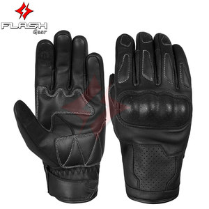 Los mejores guantes de motociclista, nuevos guantes de cuero personalizados para deportes al aire libre, guantes de carreras de alto rendimiento, protección UV impermeable - Product Image 3