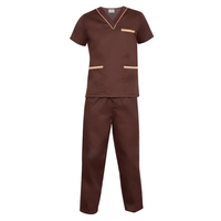 Combinaison médicale personnalisée pour hommes uniformes hospitaliers confortables avec tissu extensible vêtements de travail à la mode fournisseur OEM en gros