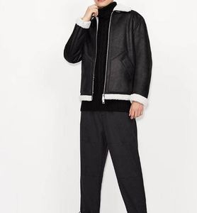 เสื้อแจ็คเก็ตหนังแท้คุณภาพสูงสำหรับผู้ชาย แขนยาว ดีไซน์ล่าสุด คุณภาพเยี่ยม สไตล์ยอดนิยม เสื้อแจ็คเก็ตฤดูหนาวสำหรับขาย - Product Image 4