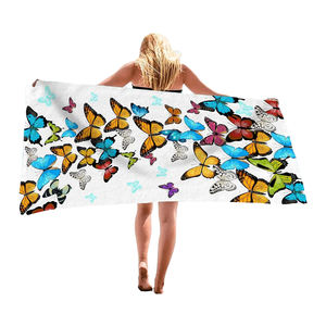 Toalla de Playa de Lujo 100% Algodón, Secado Rápido, Diseño Personalizado, Estampado a Cuadros, Alta Calidad, Mejores Fabricantes, Venta al por Mayor - Product Image 1