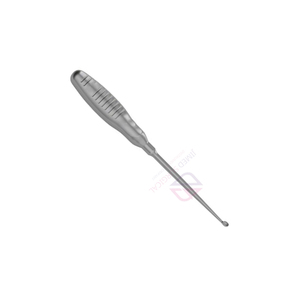 Cureta de hueso VOLKMANN 240mm recta | Cureta quirúrgica de 6,8mm con mango ergonómico | Instrumentos médicos - Product Image 3