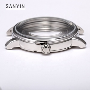 316L Stainless Steel <b>Watch</b> <b>Case</b> 41mm Sapphire Glass Fit Miyota 8215 Automatic Movement OEM Custom Wristwatch Accessories - Product Image 2