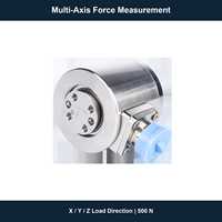 Sensor de Fuerza y Torque Tridimensional Multi-Eje Fibos FA70, 500N, Celda de Carga de Acero Inoxidable