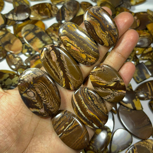 Natural Outback Jasper piedra preciosa hecha a mano cabujón hacer colgante suelto AAA grado joyería accesorios al por mayor piedra a granel - Product Image 2