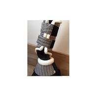 Bottes tressées avec attelle de cheval en Crocodile
