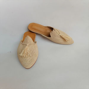 Sandalias y Zapatillas de Rafia Hechas a Mano en Marruecos, Económicas y Ecológicas, Calzado Tejido para Hombre y Mujer, Venta al Por Mayor Directa de Fábrica - Product Image 1