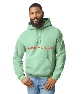 เสื้อฮู้ดและสเวตเชิ้ตของผู้ชายผ้าฝ้าย100% ดีไซน์ตามสั่ง - Product Image 1