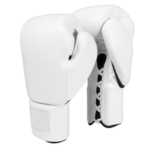 ถุงมือชกมวยถุงมือฝึกหนัง PU เกรดมืออาชีพทนทานสำหรับยิมออกกำลังกายและกิจกรรมฟิตเนส - Product Image 1
