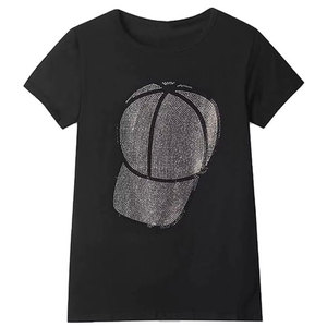 Camisetas de Hombre con Pedrería de la Mejor Calidad, Estilo Nuevo, Hechas a Medida, Ropa de Verano, Camisetas de Hombre con Pedrería - Product Image 1