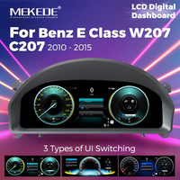 NaviFly12.3INCH LCD tableau de bord numérique LINUX SYSTEM 1920*720 pour Benz classe E W207 C207 écran tactile d'affichage de voiture