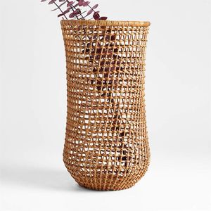Wholesales Hand Woven Rattan Planter Flower Pot <b>Baskets</b> Home Decoration Wicker <b>Baskets</b> <b>Plant</b> Pots <b>for</b> Indoor <b>Plants</b> Table Decor - Product Image 4