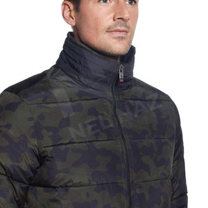 Vestes matelassées en soie à capuche, imperméables et respirantes, conçues sur mesure, tendance hiver, couleurs uniques pour hommes, vente en gros - Product Image 3