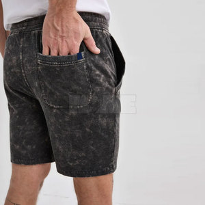 Shorts Casuales con Lavado Ácido, 100% Algodón, Cintura Media, Secado Rápido, Transpirables, Diseño con su Propio Logotipo, Superventas - Product Image 2