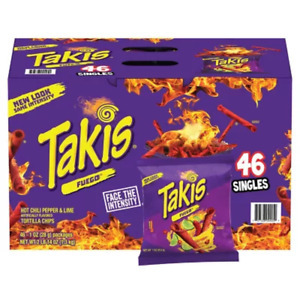 Meilleur prix par boîte Chips de poivre Takis Fuego Goût salé Texture dure en sachets individuels - Product Image 6