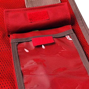 Gilet de sécurité réfléchissant haute visibilité imperméable 100% coton avec fermeture à glissière avant Logo personnalisé et design unisexe - Product Image 4