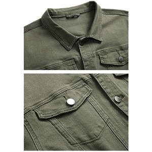 Chaqueta de mezclilla de invierno para hombre de alta calidad de tendencia superior Mejor estilo Tamaño regular Hecho de buen material Chaqueta de mezclilla de la mejor calidad para hombres - Product Image 3