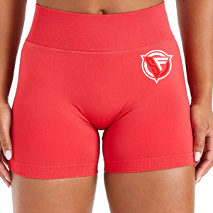 Short de gymnastique taille moyenne sans couture pour femmes coton léger respirant séchage rapide fermeture à cordon Jogging Fitness Yoga - Product Image 5