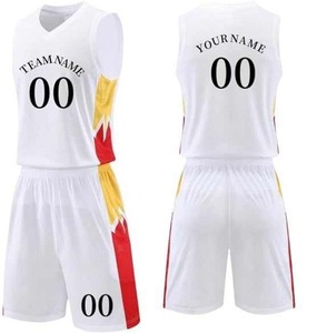 Kit de uniforme de baloncesto al por mayor ropa deportiva transpirable para venta en línea compatible con BSCI - Product Image 3