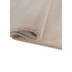 Tapis en laine fait main Contour Gold pour la maison, le salon, la chambre, le couloir - Rayures solides rectangulaires pour adolescents - Hwl-433 - Product Image 2