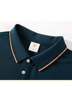 Camisetas Polo de Manga Corta de Verano de Alta Calidad 923, Nuevo Diseño, Camisetas Polo Transpirables a Rayas para Hombre - Product Image 5