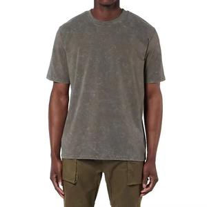 T-shirt en coton pour homme en gros, logo personnalisé OEM, tee-shirt de qualité supérieure, tissu doux, usage quotidien, prix d'usine - Product Image 1