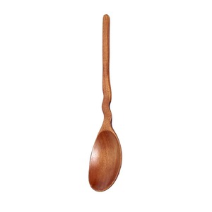 Cuillère en bois sculptée à la main de la meilleure qualité pour la cuisine et la salle à manger avec un style rustique unique et un artisanat traditionnel - Product Image 4