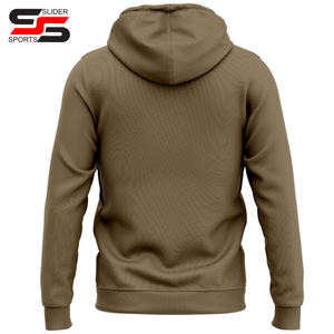 Sweat-shirts à capuche zippés personnalisés de haute qualité avec logo brodé et sublimation pour hommes, hiver, 100% coton, vente en gros avec poche, nouveau design - Product Image 2