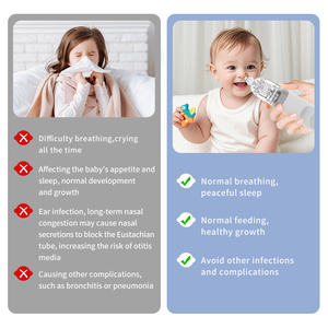 Novo Aspirador <span class=keywords><strong>Nasal</strong></span> Elétrico em Promoção para Bebês e Crianças com Sucção Automática de Muco, Alta Potência de Sucção e Resistência à Água IPX6 - Product Image 3