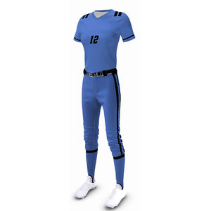 Uniformes de softball confortables pour hommes et femmes Bonne vente Vêtements de sport de la plus haute qualité Ensembles respirants - Product Image 6