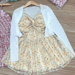 Women's 3-Piece Casual <b>Short</b> <b>Tops</b> <b>Set</b> Elastic Washable Customized Packaging Sort <b>Set</b> Direct Factory Price Vietnam Manufacturer - Product Image 4