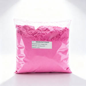 ผงน้ำผลไม้แก้วมังกรแบบสเปรย์ดราย ละลายง่ายสำหรับเครื่องดื่มสำเร็จรูป อาหารเสริมเพื่อสุขภาพ รับผลิตแบบ OEM บรรจุภัณฑ์ 25 กก. - Product Image 3