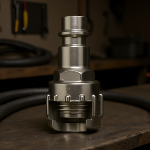 Stanley 156352XSTN Accesorios para Herramientas Neumáticas, Adaptador de Acoplamiento Rápido/Bajoneta, Tuerca Fresada (Rosca F 1/4") para Compresor - Product Image 3