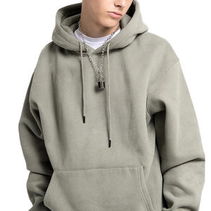 Men's High Quality Custom Design Blank Plain <b>Oversized</b> Simple <b>Hoodies</b> for Men Casual Sweatshirt <b>Long</b> Sleeve Pullover <b>Hoodies</b> - Product Image 1
