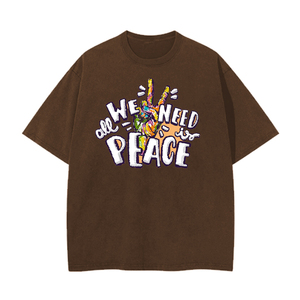 Camiseta de hombre de alta calidad en colores sólidos serigrafía Impresión digital DTF DTG bordado - Product Image 1