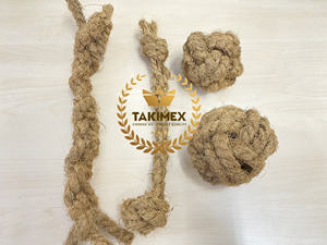 Bola de fibra de coco de muy alta calidad, juguetes para masticar perros de fibra de coco, Bola de juguete para masticar fibra de coco para perros de Vietnam - Product Image 6