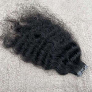 ผมต่อแบบเทปแท้ ผมอินเดียแท้ เกรด 12A ผมมนุษย์แท้ แบบเย็บสองชั้น ตรงธรรมชาติ ขายส่ง - Product Image 2